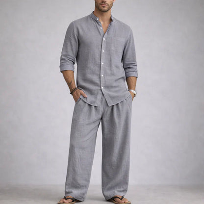 Elegant Breathable Lightweight Linen Set