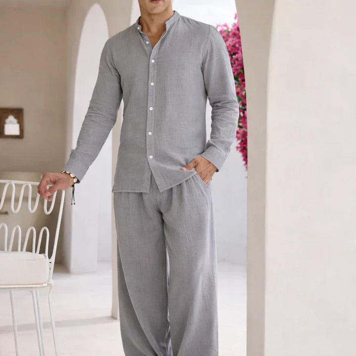 Elegant Breathable Lightweight Linen Set