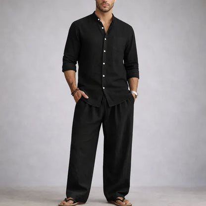 Elegant Breathable Lightweight Linen Set