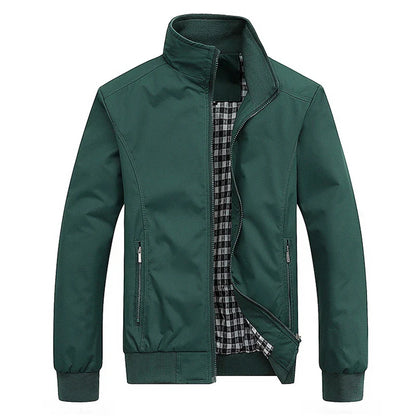 Elegant Harrington Bomber Jacket