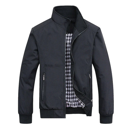 Elegant Harrington Bomber Jacket