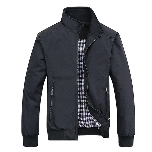 Elegant Harrington Bomber Jacket