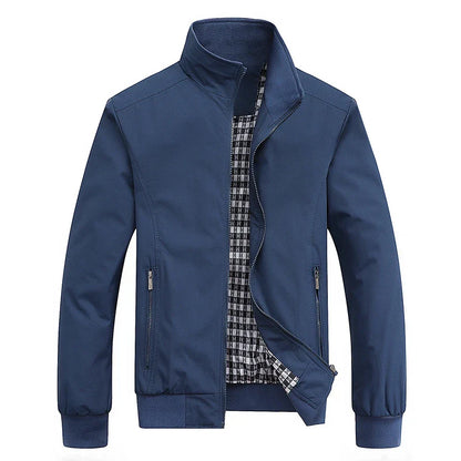 Elegant Harrington Bomber Jacket