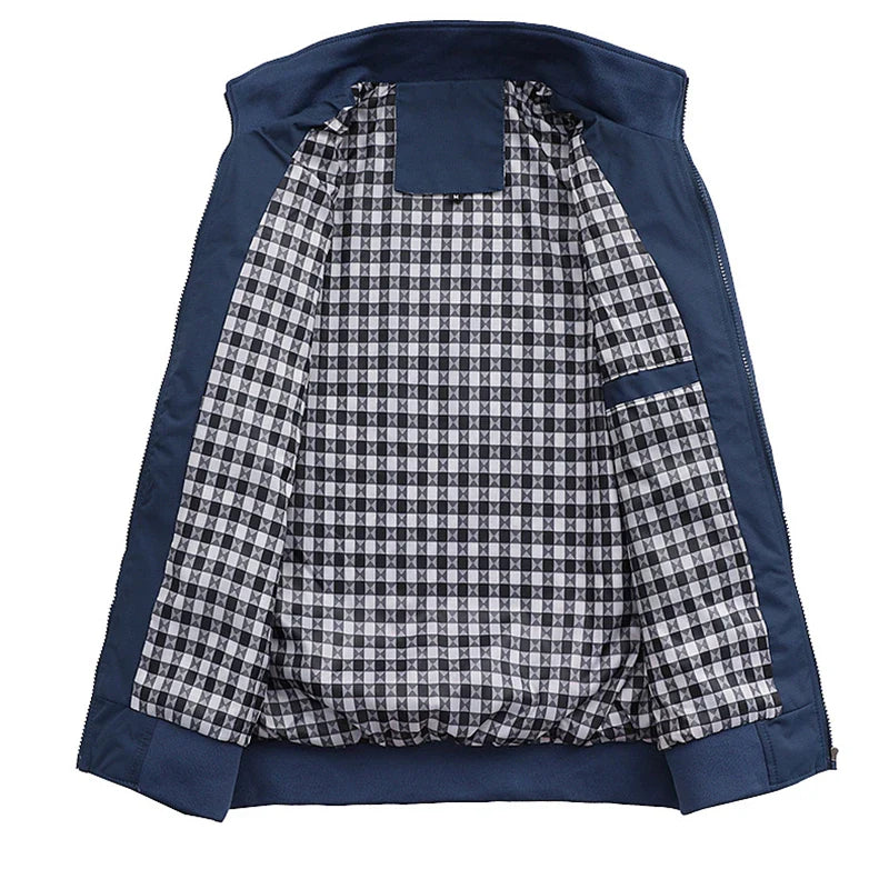 Elegant Harrington Bomber Jacket