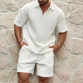 Waffle Knit Set