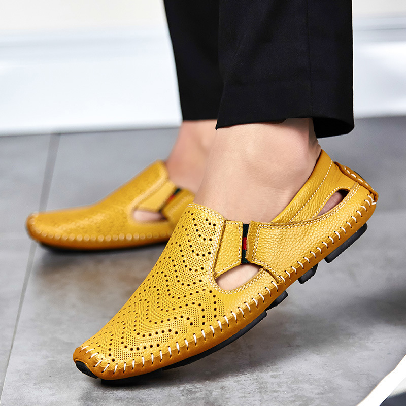 Leather Strap Sandals