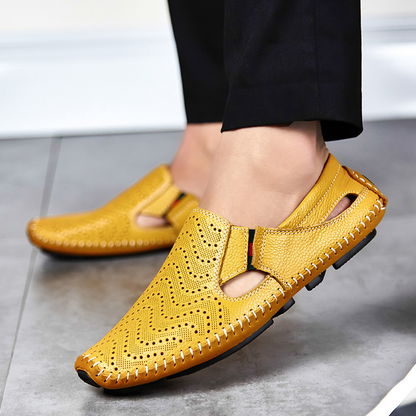 Leather Strap Sandals