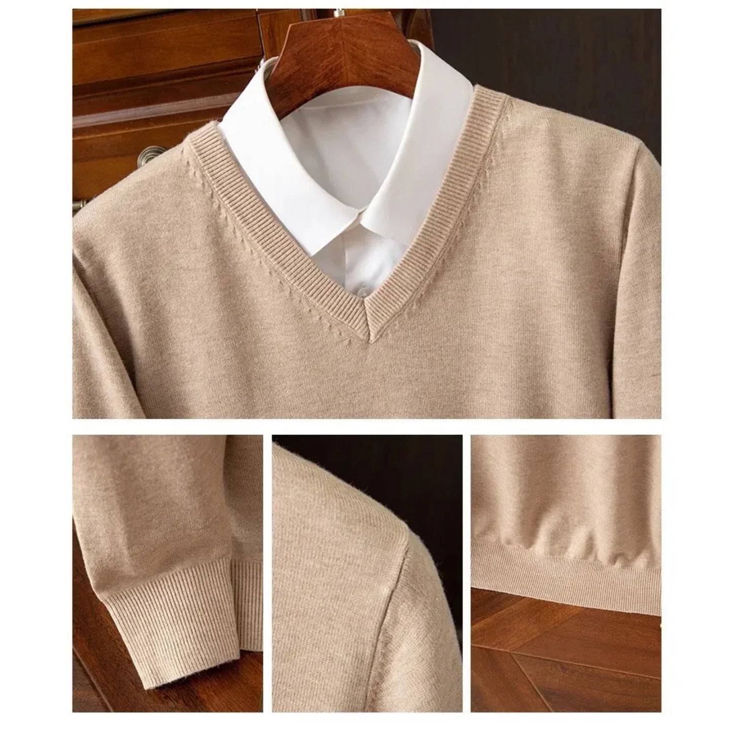 Chic V-Neck Sweater