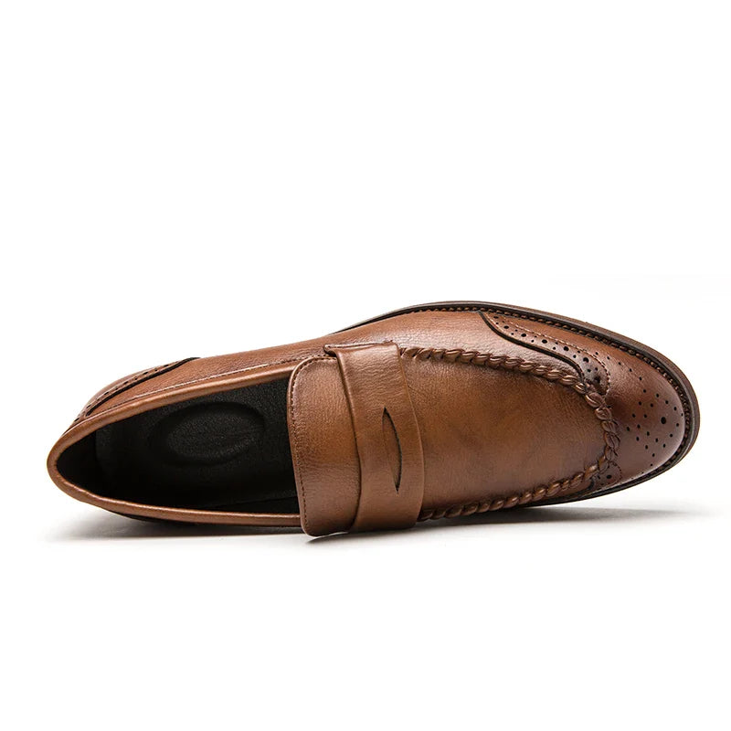 Chic Leather Loafers