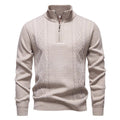 Vintage Knitted Zip Sweater