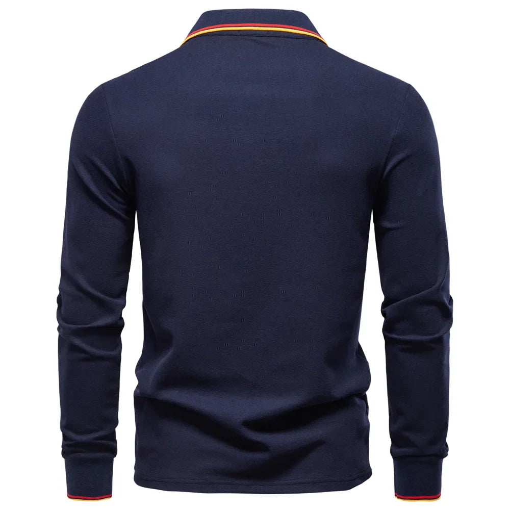 Elegant Polo Sweater