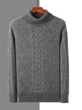 Elegant Pattern Cashmere Sweater
