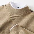 Elegant Jacquard Sweater