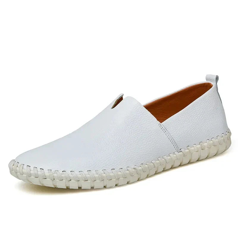 Elegant Breathable Leather Loafers
