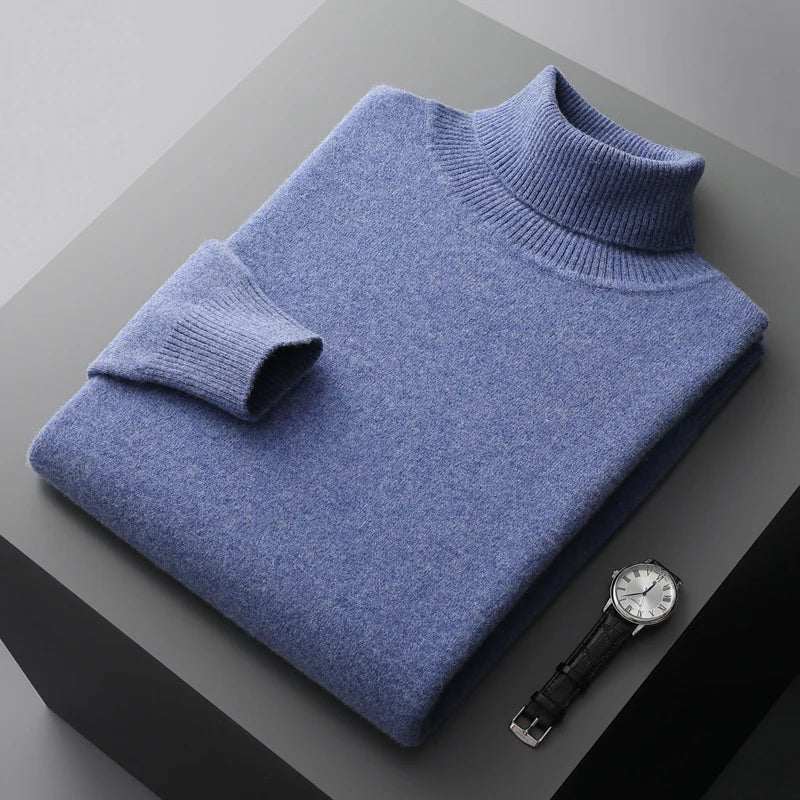 Monaco Merino Wool Turtleneck