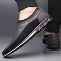 Leather Slip-On Business Shoes