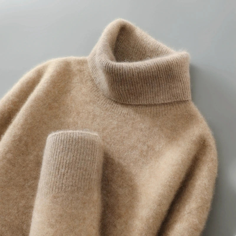 Elegant Wool Turtleneck