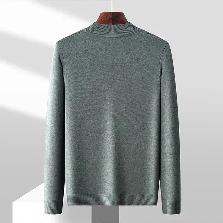 Elegant Jacquard Sweater