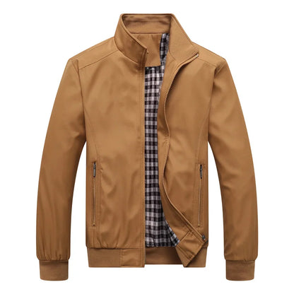 Elegant Harrington Bomber Jacket