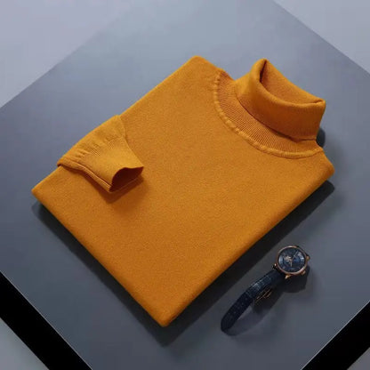 Elegant Cotton Turtleneck