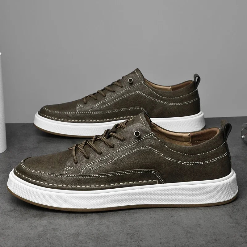 Chic Leather Sneakers