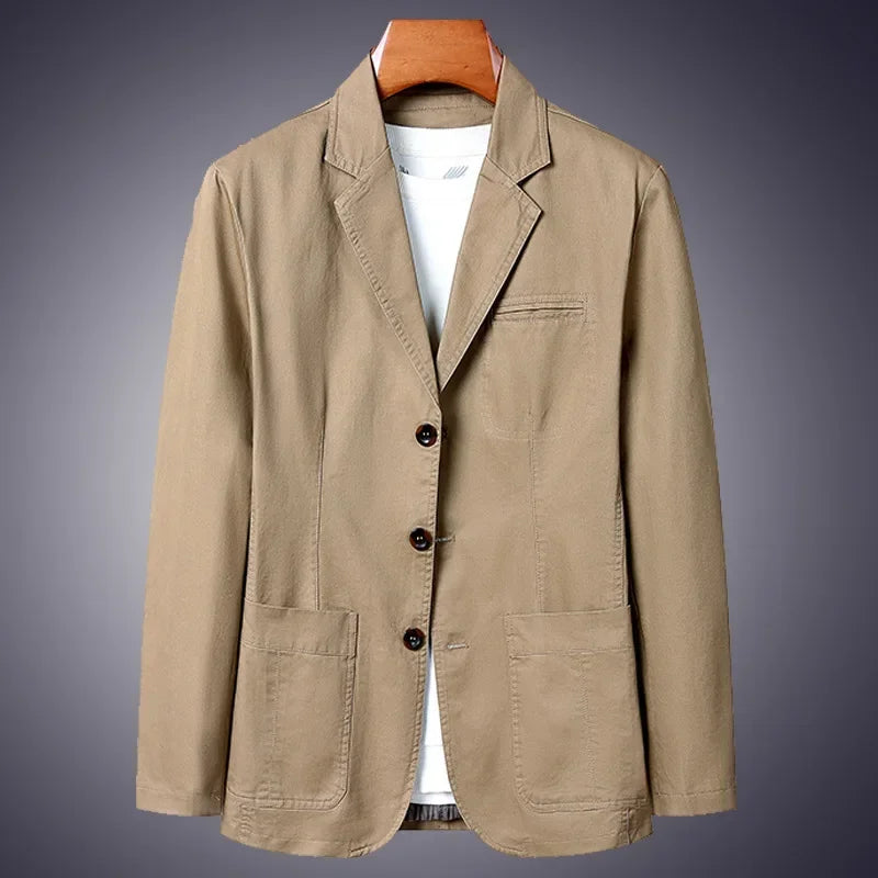 Elegant Cotton Blazer