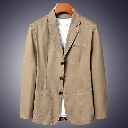 Elegant Cotton Blazer