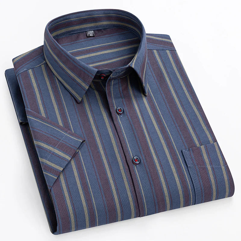 Givalli - Short-Sleeved Cotton Shirt