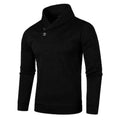 Elegant Button Turtleneck
