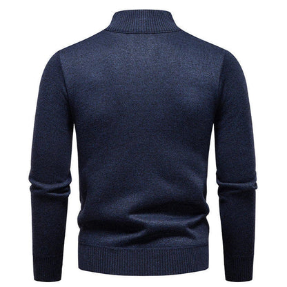 Vintage Knitted Zip Sweater