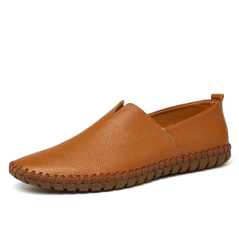 Elegant Breathable Leather Loafers