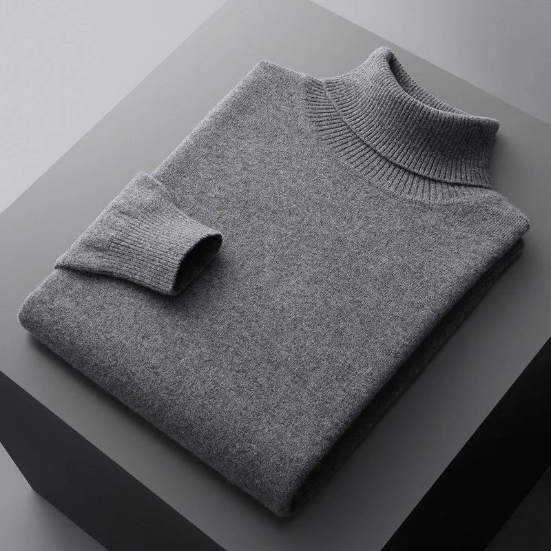 Monaco Merino Wool Turtleneck