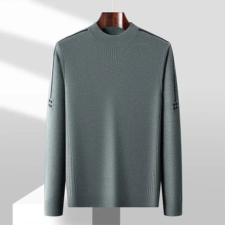 Elegant Jacquard Sweater