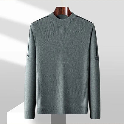 Elegant Jacquard Sweater