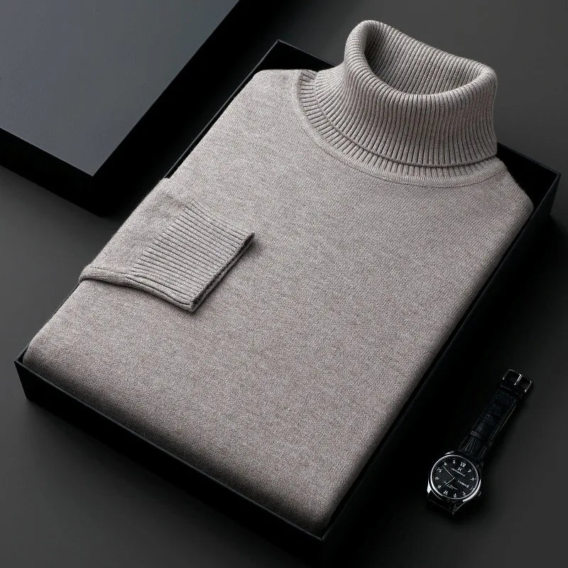 Casual Wool Turtleneck