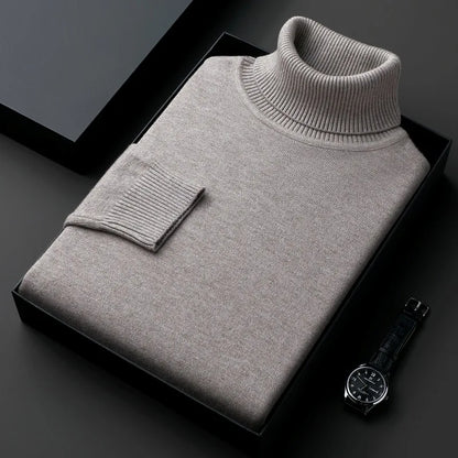 Casual Wool Turtleneck