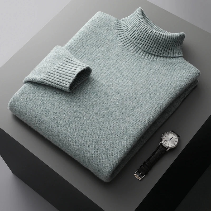 Vienna Merino Wool Turtleneck