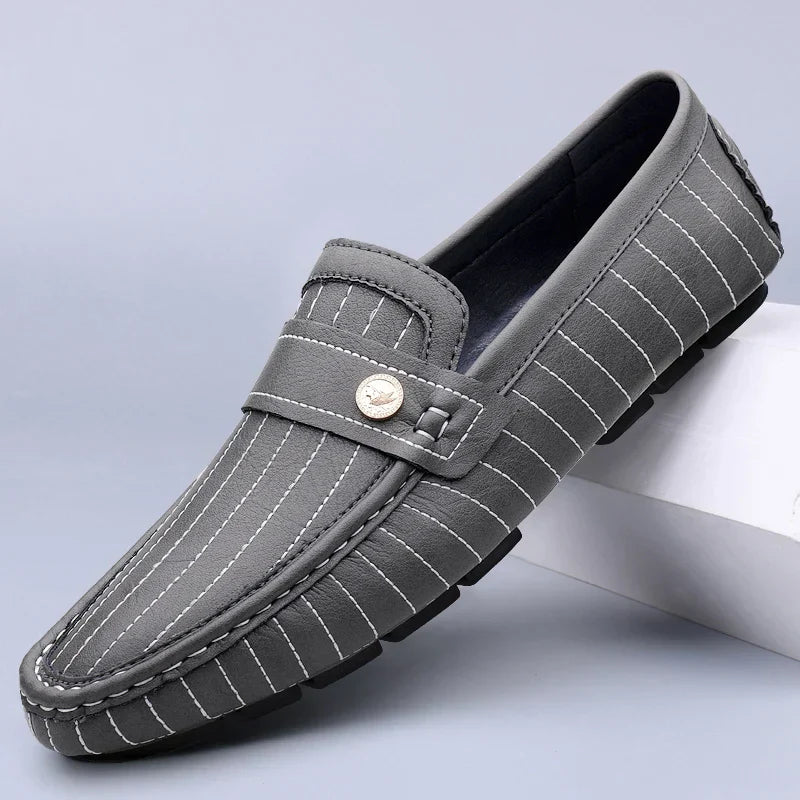 Chic Leather Loafers