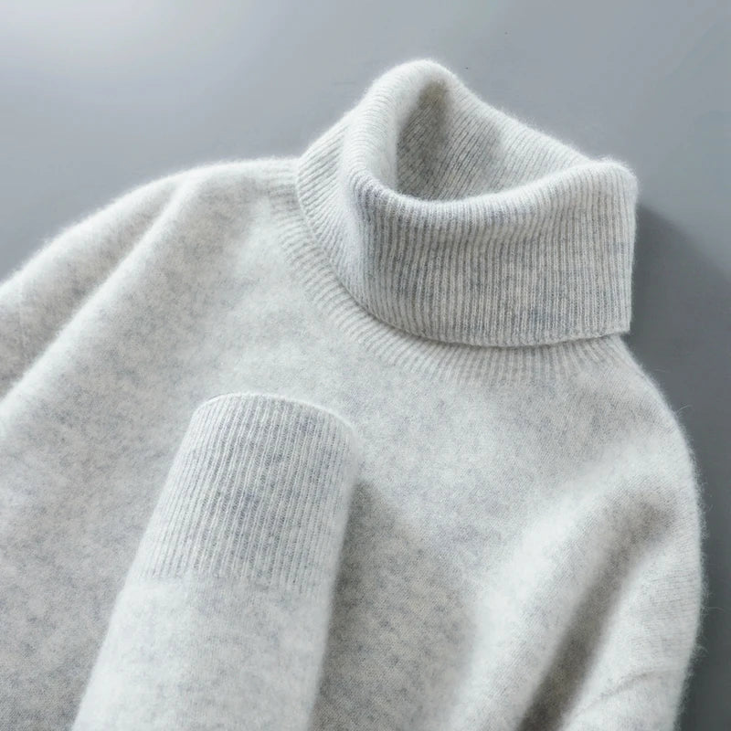 Elegant Wool Turtleneck