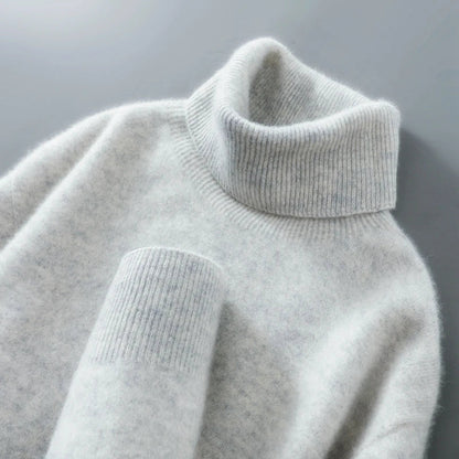 Elegant Wool Turtleneck