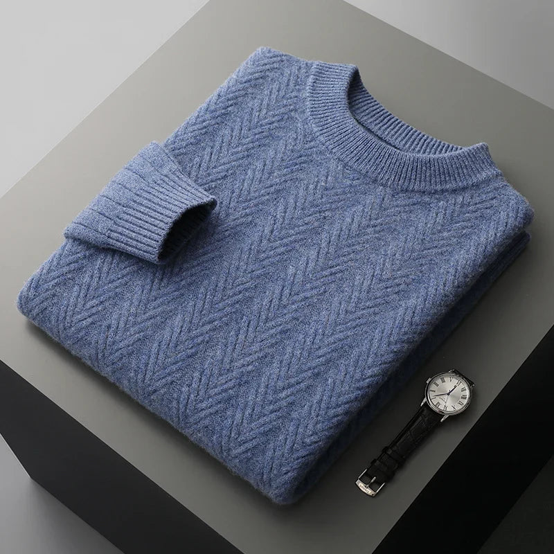 Elegant Thickened Cashmere Sweater