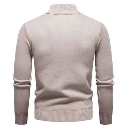 Vintage Knitted Zip Sweater
