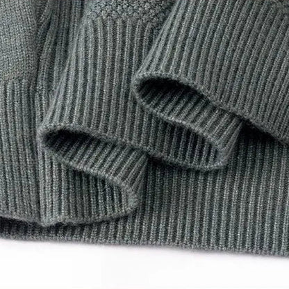 Elegant Jacquard Sweater