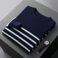 Elegant Striped Wool Sweater