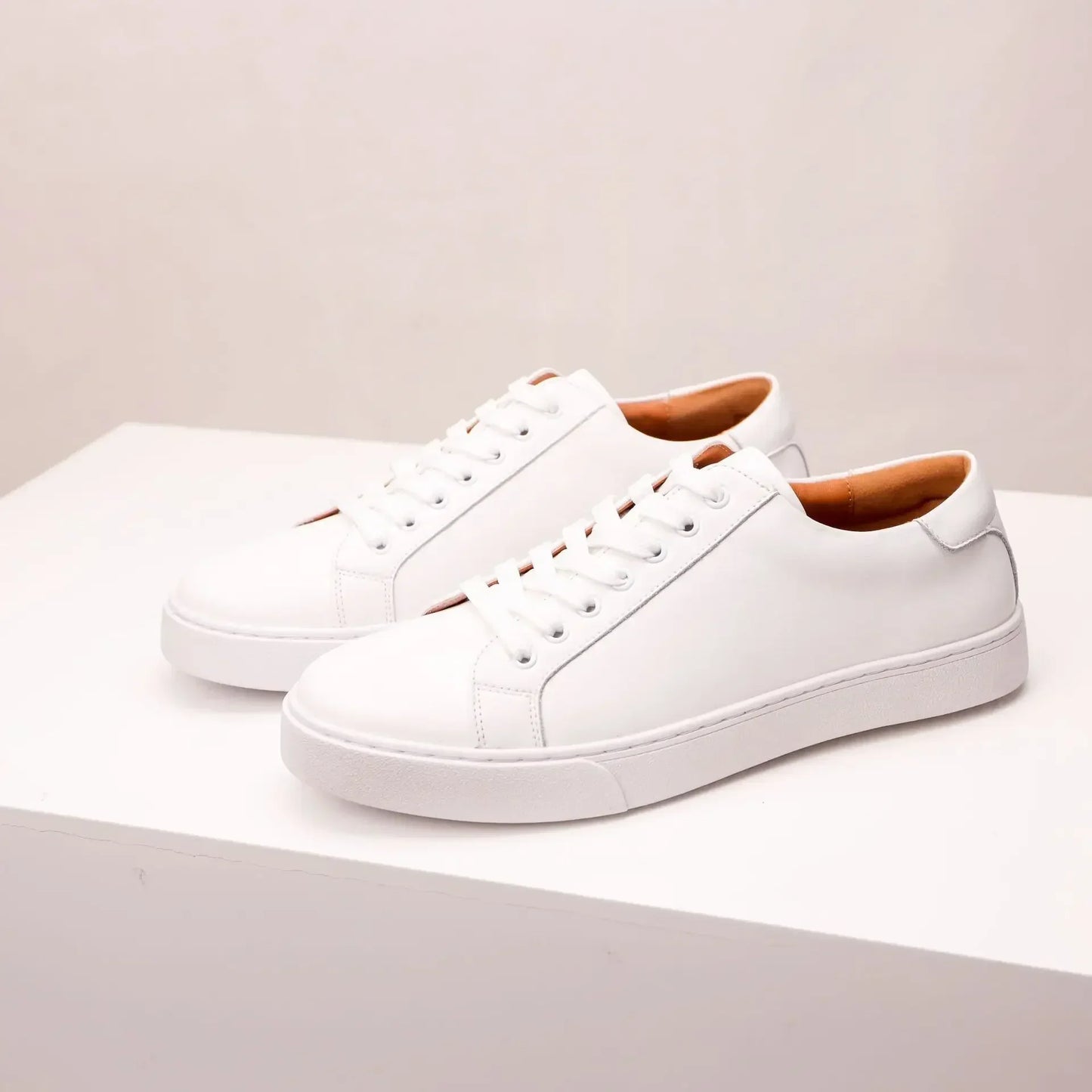 Genuine Leather Sneakers
