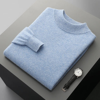 Stand Up Collar Cashmere Sweater