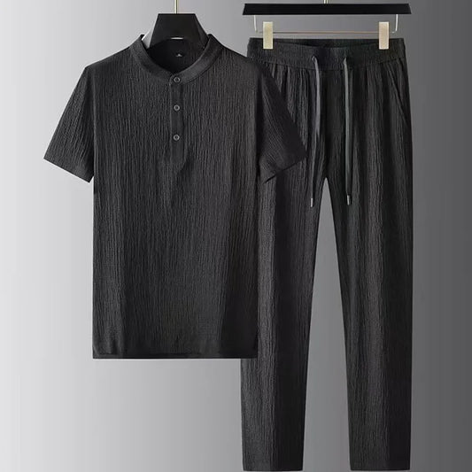 Breathable Men's Shirt Set
