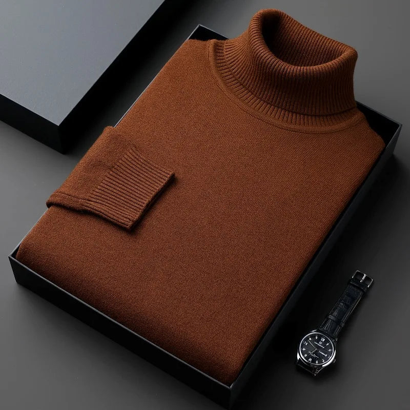 Casual Wool Turtleneck