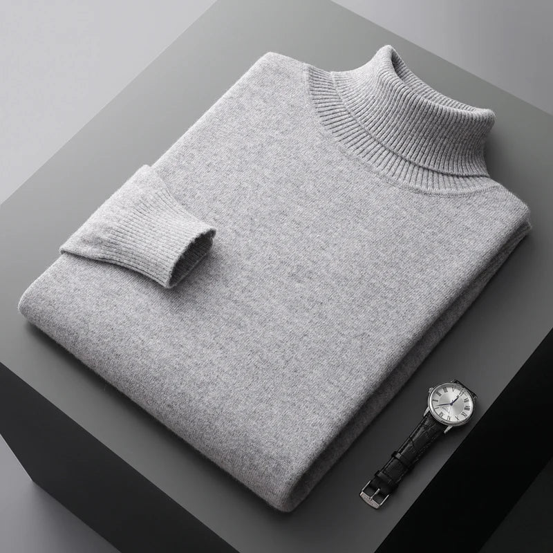 Monaco Merino Wool Turtleneck