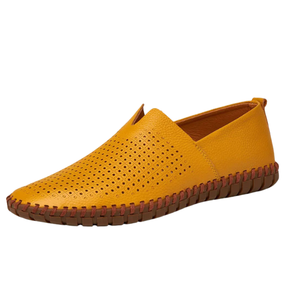 Mykonos Leather Loafers